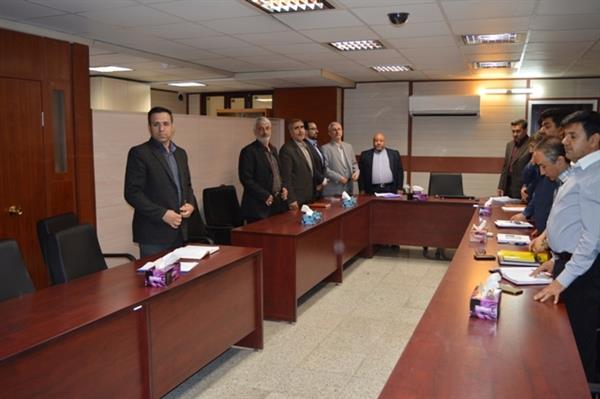 دیدار هیات مدیره شرکت مدیریت تولید برق جنوب فارس با مدیر عامل و مدیران حوزه ستادی 2