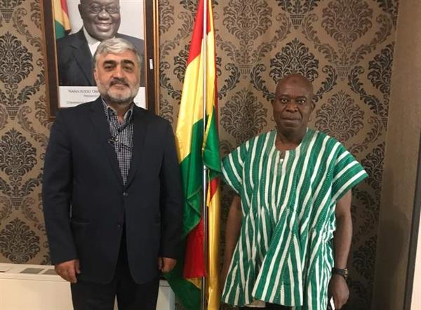 دیدار مدیریت محترم عامل با سفیر جمهوری غنا
