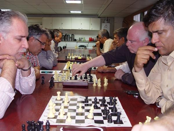 مسابقات شطرنج حوزه ستادی شرکت برترین های خود را شناخت